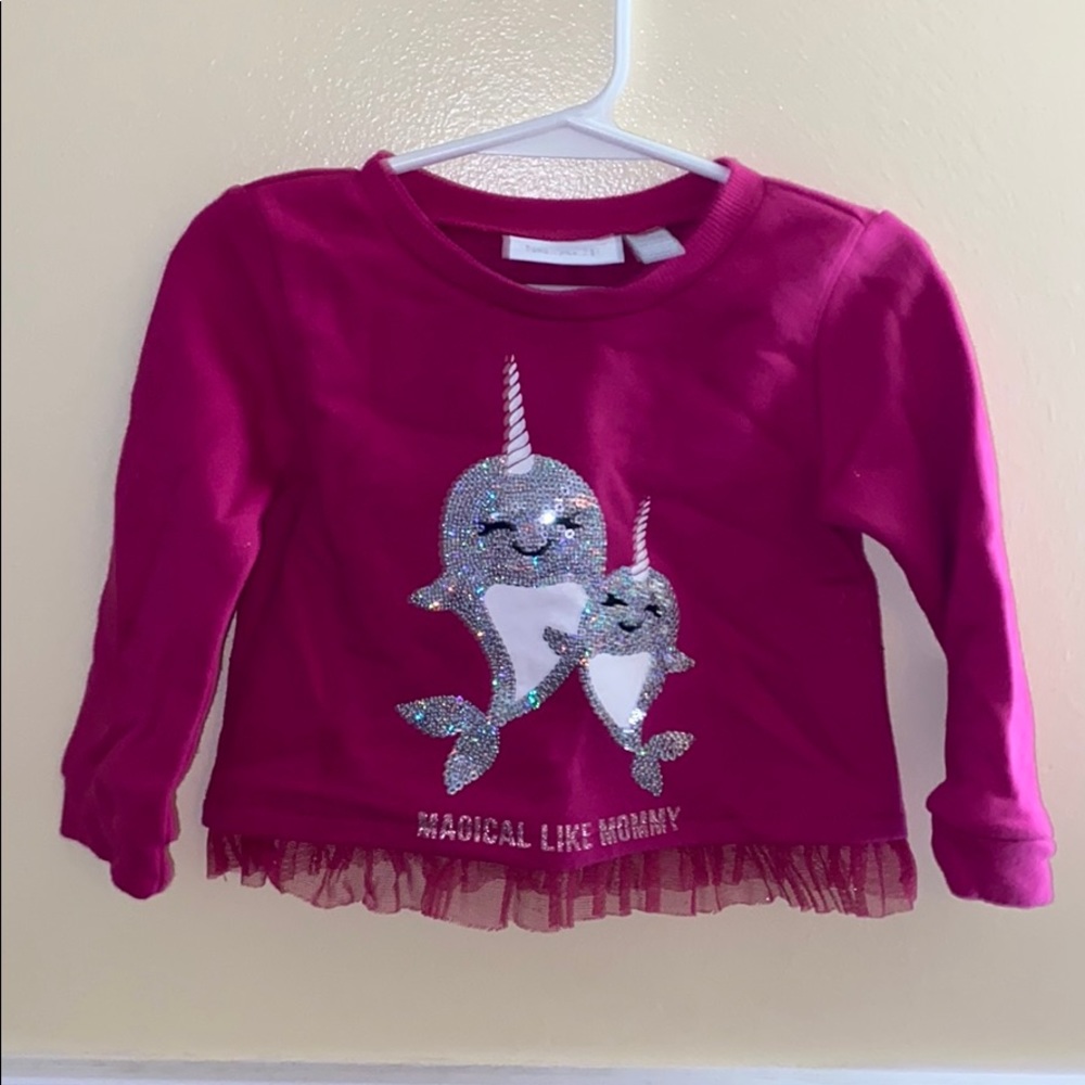 The Children’s Place Narwhal Sweatshirt